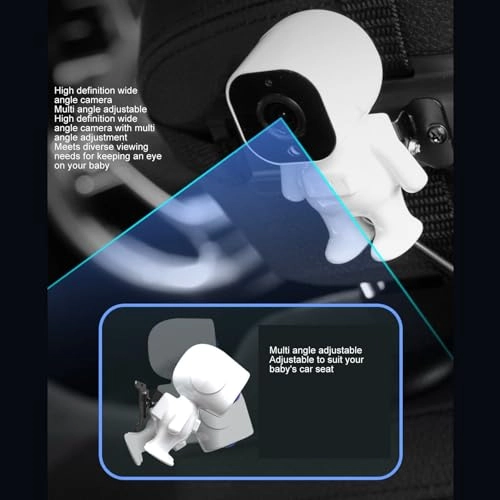 Dual Baby Car Camera - 1280x720 Pixels