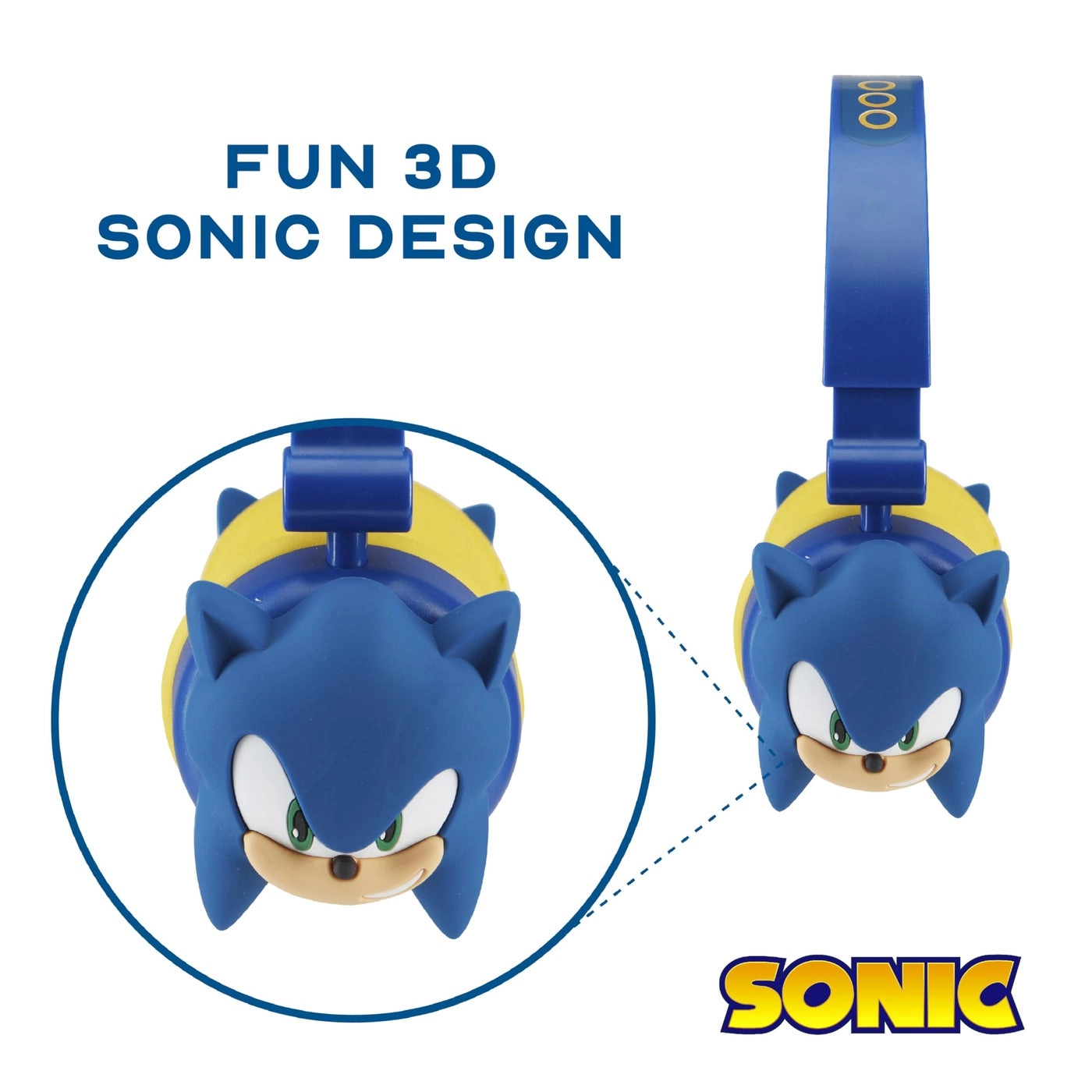 Sonic The Hedgehog Wireless Headphones