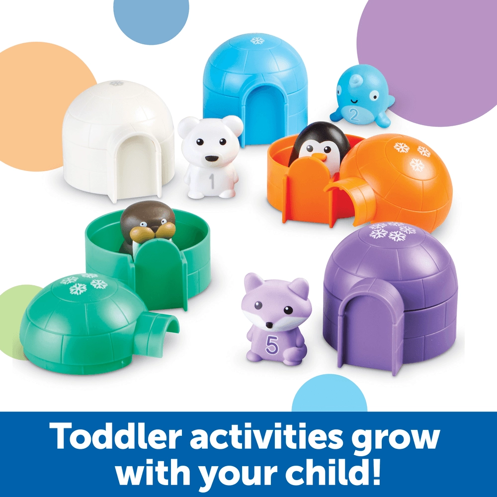 Sort And Seek Polar Animals - 18 months+ 15 pieces