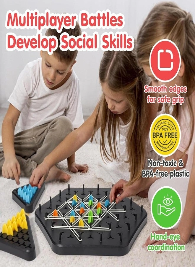 Triangle Strategy - Colorful Cone Chess Style