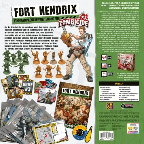 Zombicide (2nd Ed.): Fort Hendrix