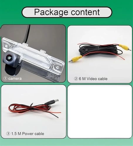 Rear View Camera - Night vision Wire AHD 720P