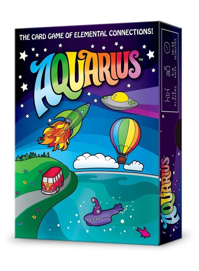 Looney Labs Aquarius: Elemental Strategy - Card Game