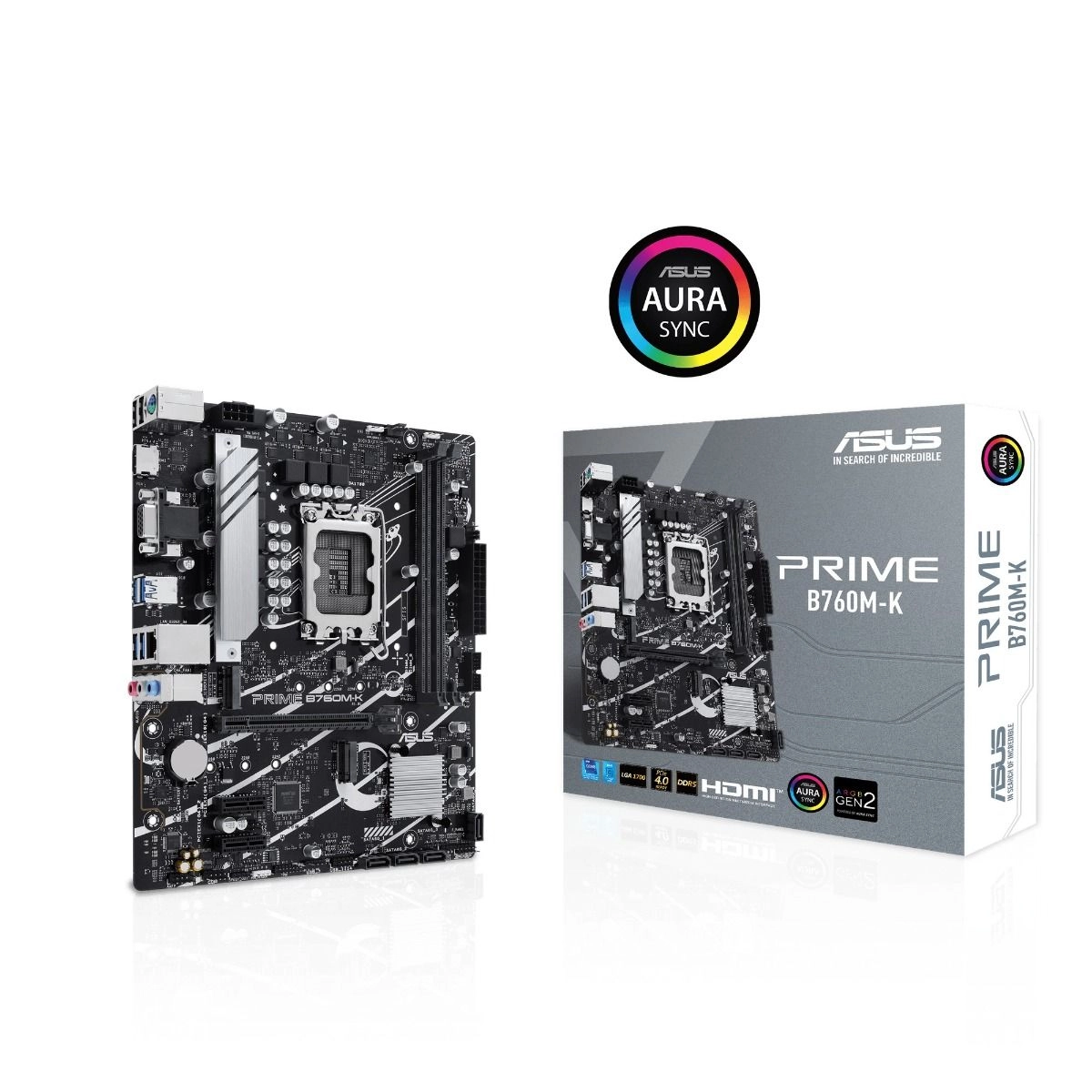 B760M-K - LGA 1700 PCIe 4.0 2.5Gb Ethernet