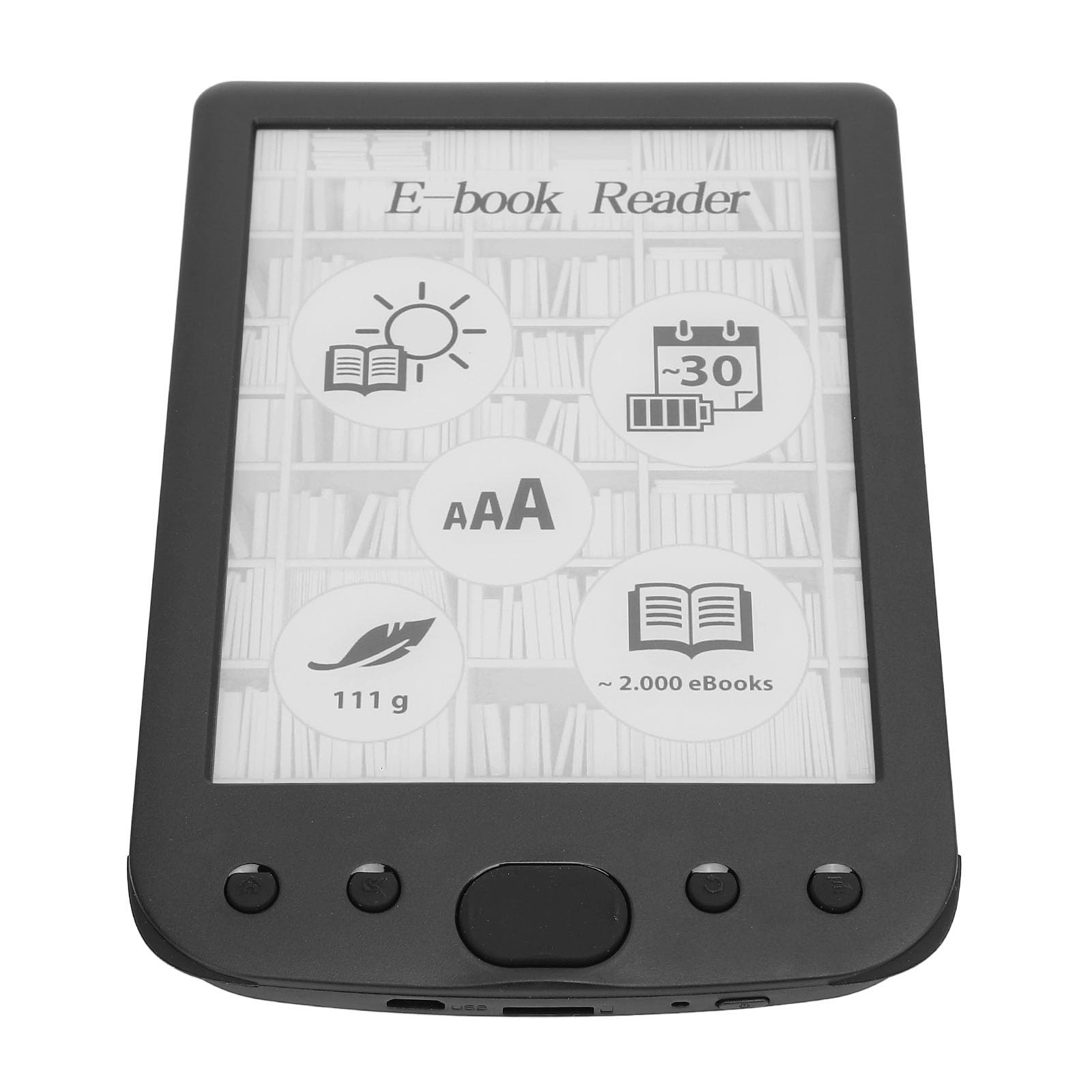 SENECESLI Electric Book Reader 6in
