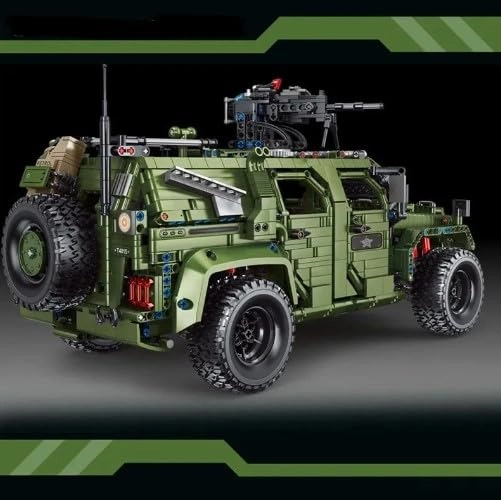 WARRIOR OFF ROAD VEHICLE - MILITARY Vehicle Building Blocks Toy Bricks Set 3175 pcs