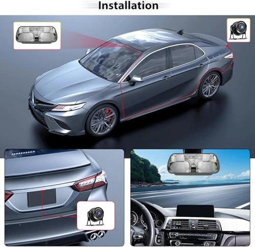 Reversing Camera Set with DVR - Night Vision Wired 1080P