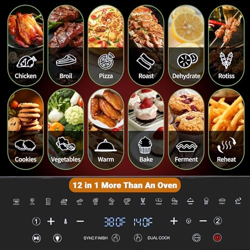 Air Fryer Toaster Oven Combo