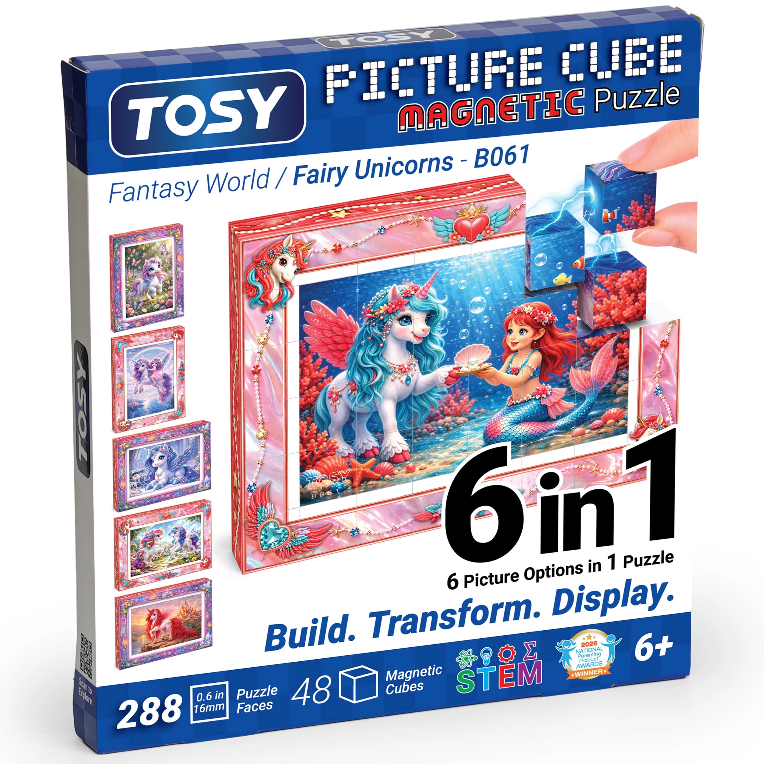 ROBOFI LLC Fairy Unicorns Puzzle (P1.PC48.UNICOF) - 48 pcs
