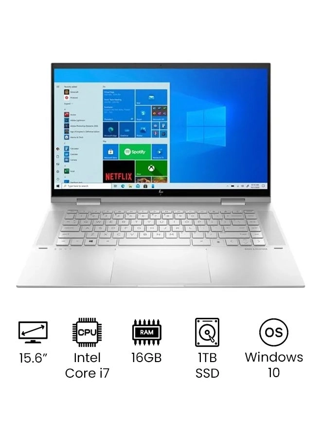 HP Envy X360 Convertible 15-es0003ca - 15.6'' Core i7-1165G7 16GB DDR4 1000GB SSD