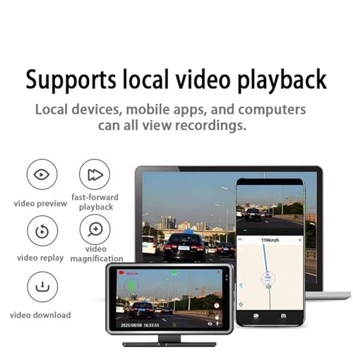 LXFXFLYBF - 5-Inch HUD WIFI