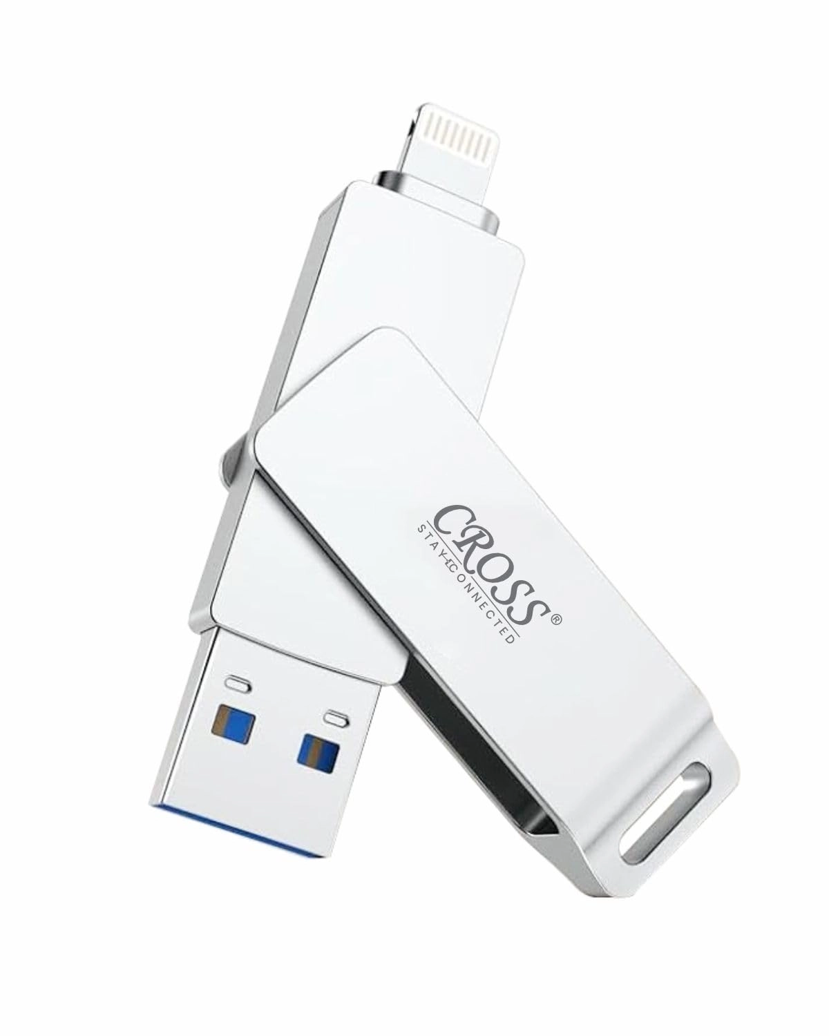 CROSS STAY-CONNECTED 4 IN 1 PENDRIVE - USB 3.0 Lightning Micro USB USB A Type-C 256GB
