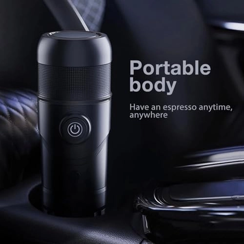 Portable Coffee Maker - 120ml Capsules DG Capsules Ground Coffee