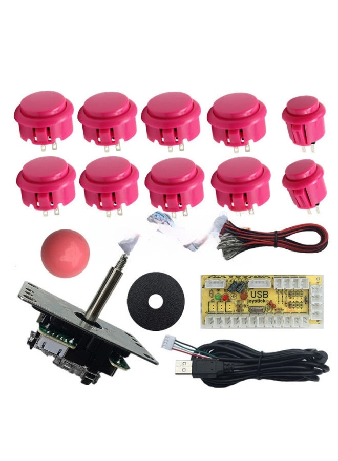 Usb Arcade Joystick Circuit Board - Switch Red