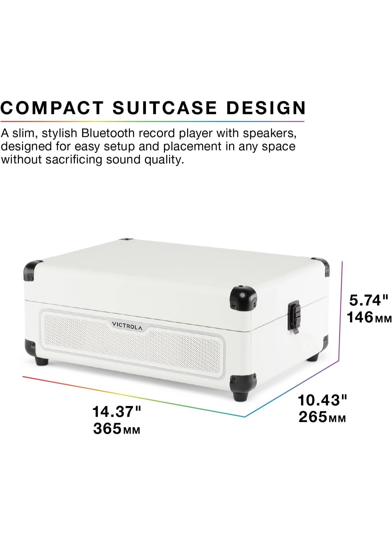 Journey Glow - Illuminated Suitcase 18 RGB Light Effects Bluetooth Streaming