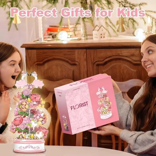 Flowers Music Box - 713PCS