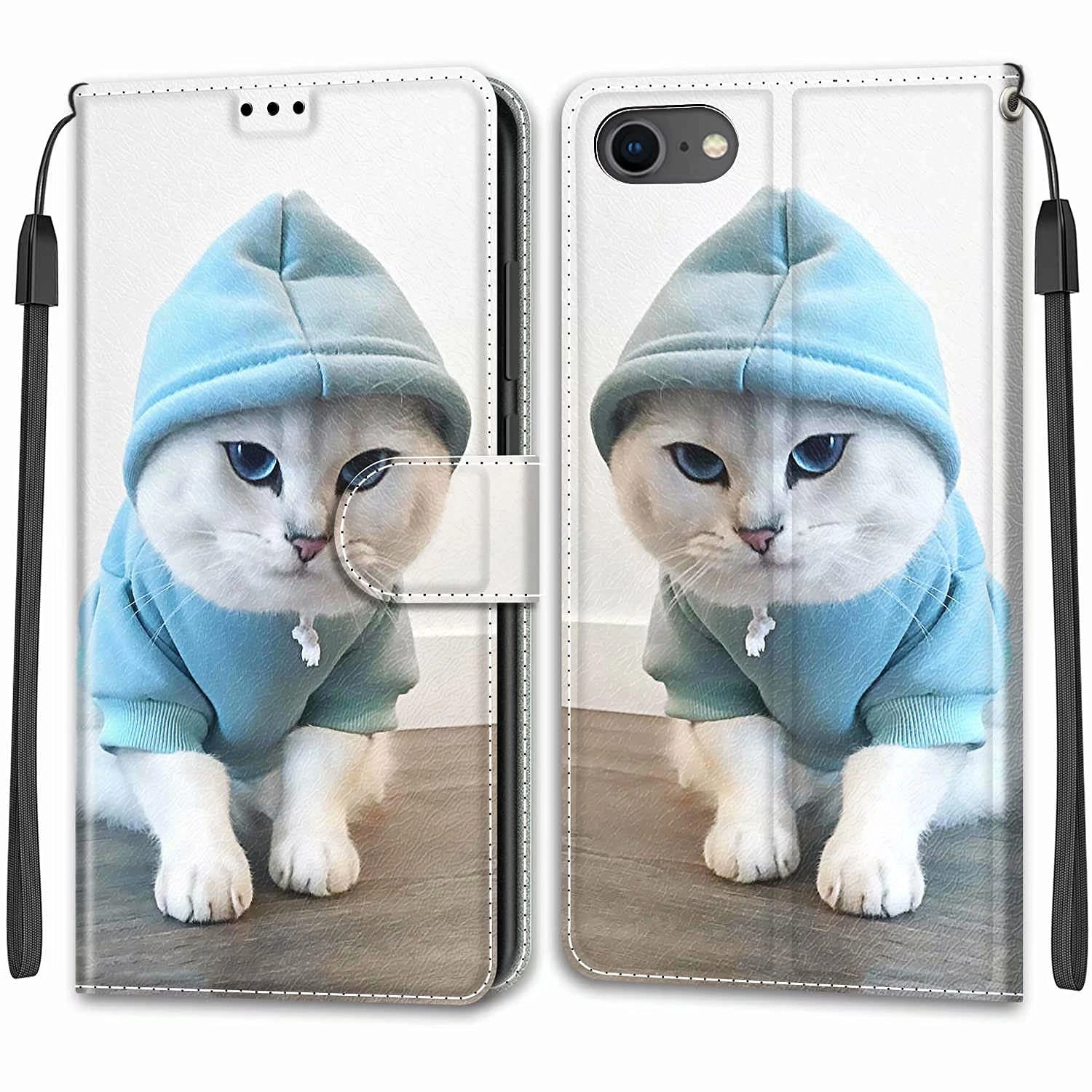 Nadoli Wallet Case Folio for iPhone 6S/6 4.7" - PU Leather + Tpu