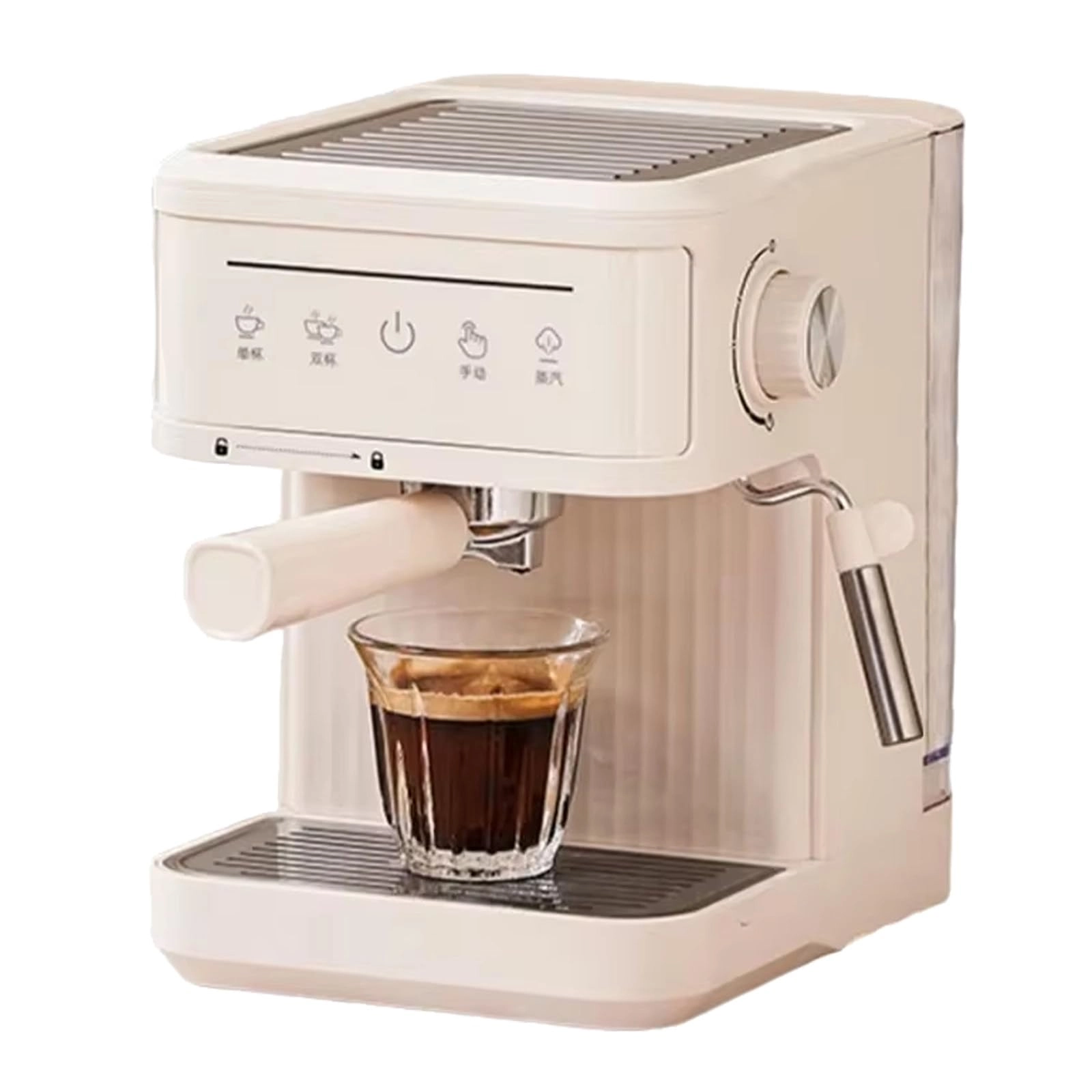 bfdTY 20bar - Milk Frother Single and Double Cup Extraction