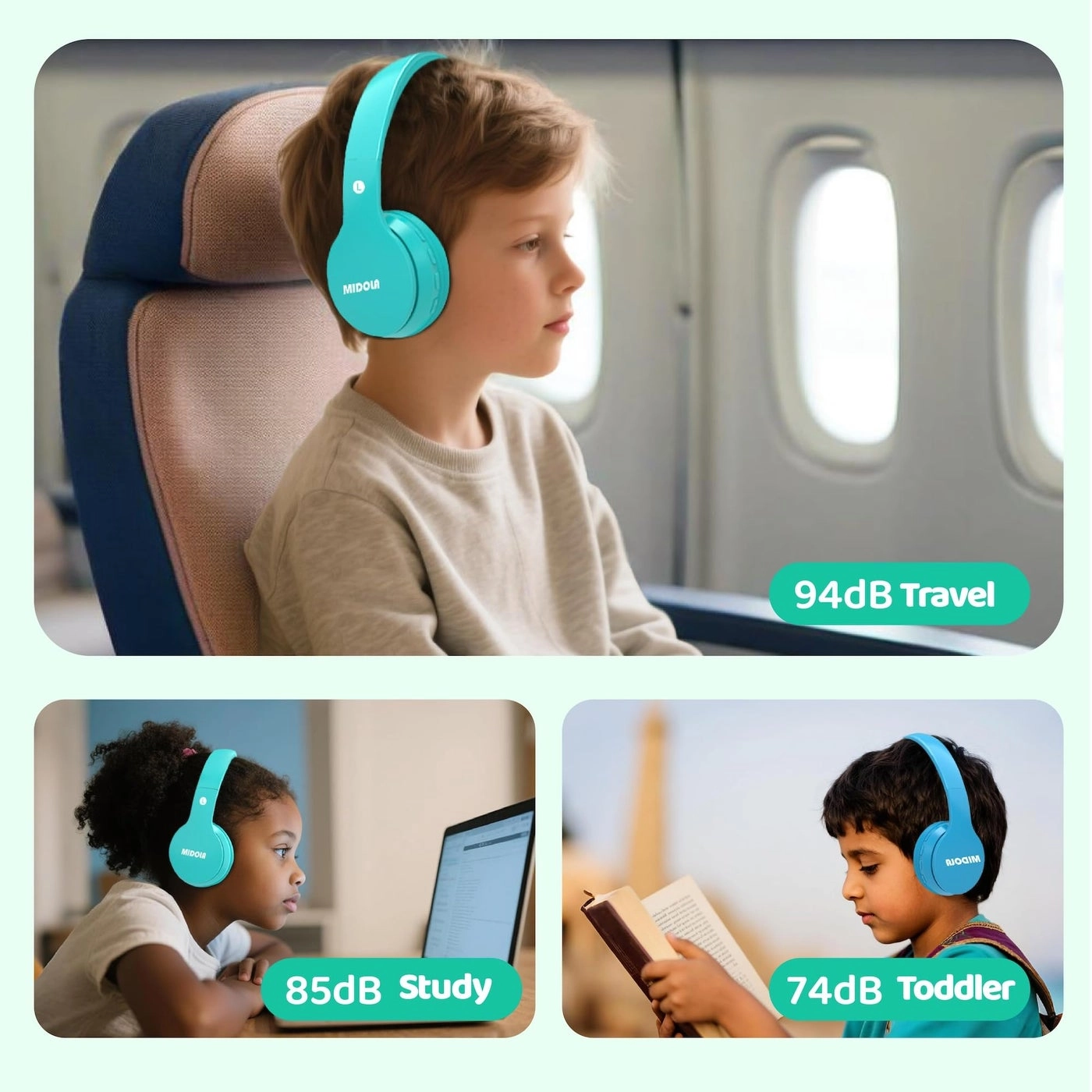 Kids Headphones Wireless Headphone