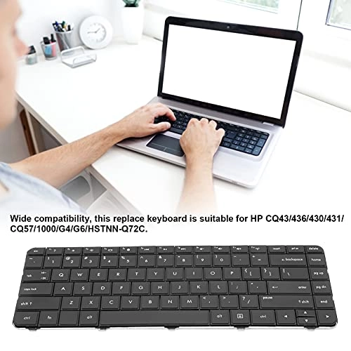 HSTNN‑Q72C - Replacement Keyboard Compatible for CQ43/436/430/431/CQ57/1000 G4 G6