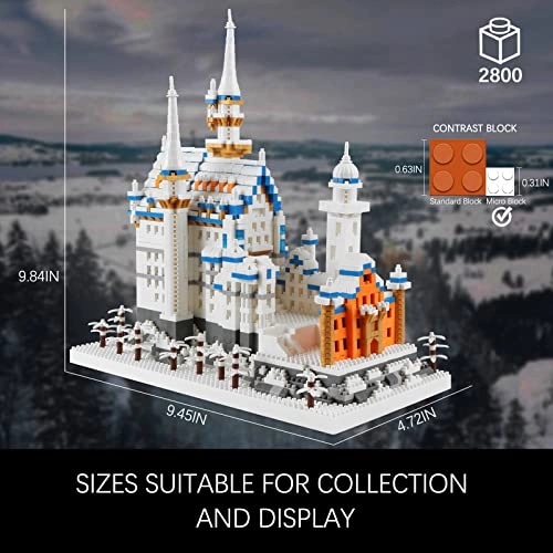 Swan Stone Castle - 2800 pcs