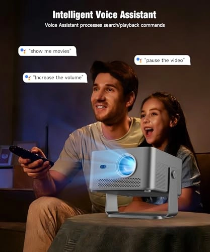 4K Smart Projector - 1920 x 1080 800 ANSI lumens