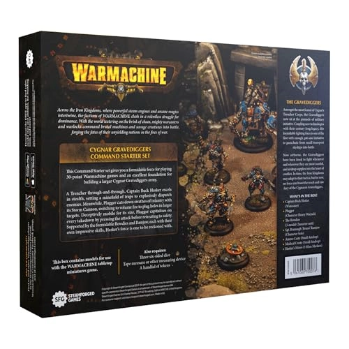 Warmachine: Cygnar Gravediggers Command Starter