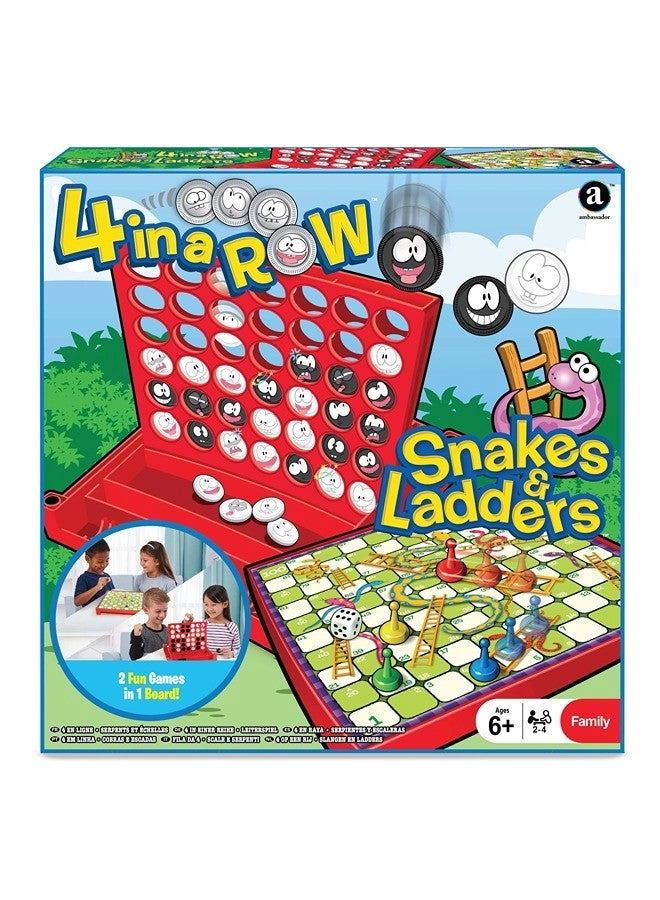 Merchant Ambassador 4-in-a-row + Snakes and Ladders