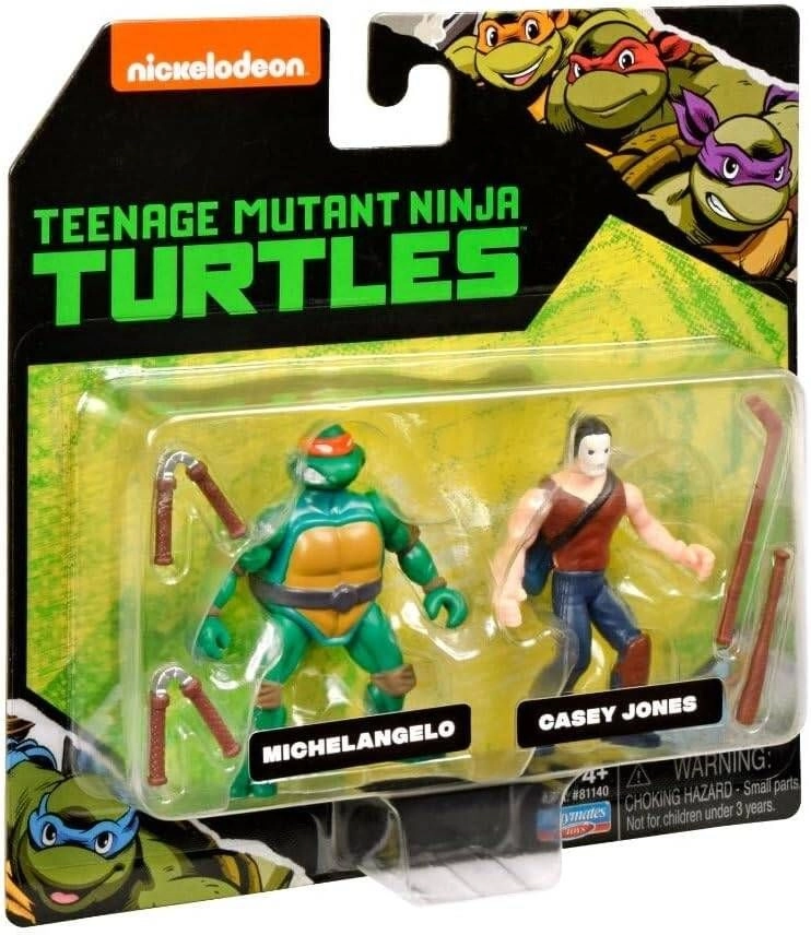 Michelangelo + Casey Jones Mini Figure (FGI-81140-MC) 2 pcs