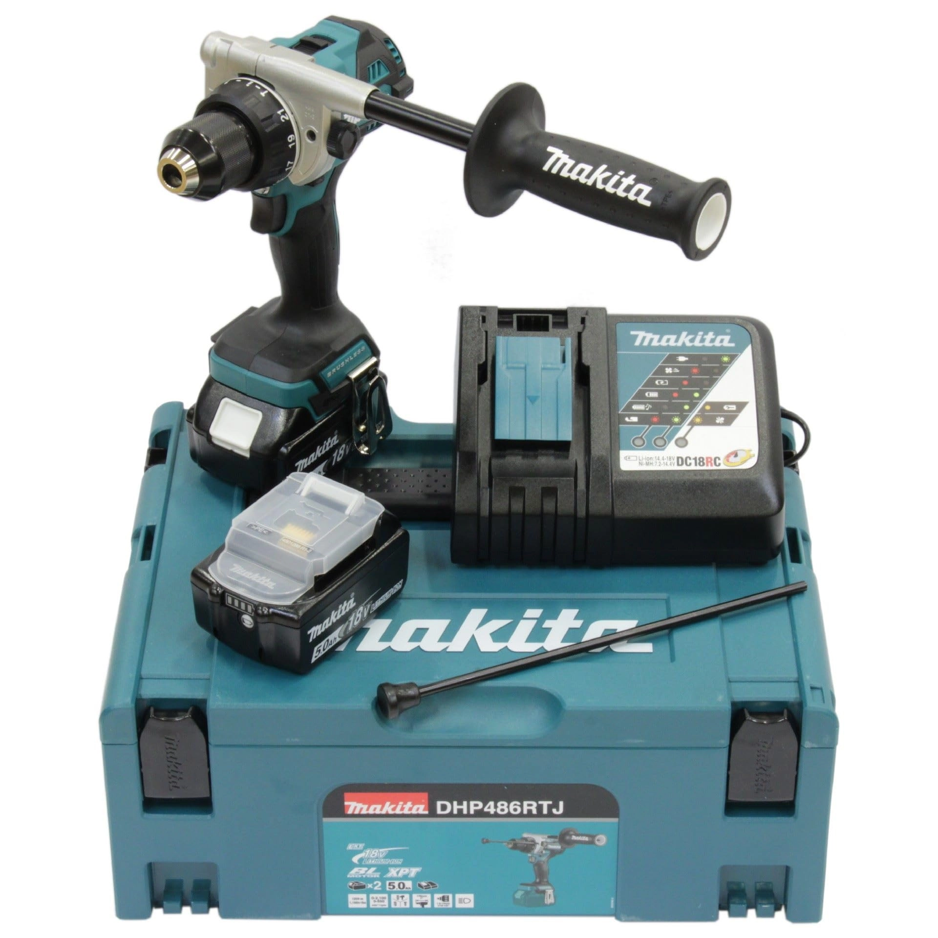 Makita DHP486RTJ - 18V 13MM 130Nm