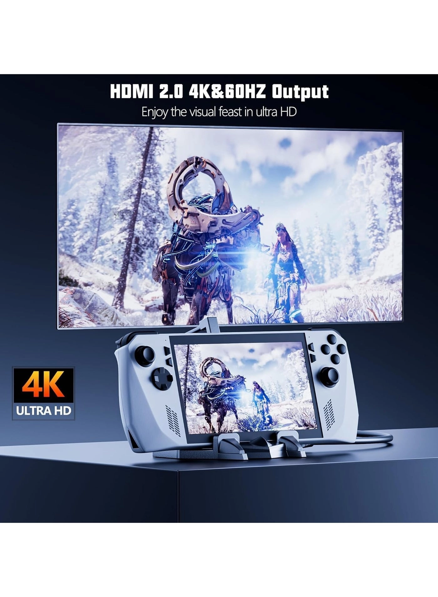 Docking Station - 6-in-1 4K@60Hz Gigabit Ethernet