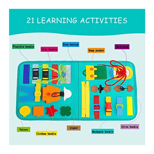 Baby Busy Board - 1-5 Years Old