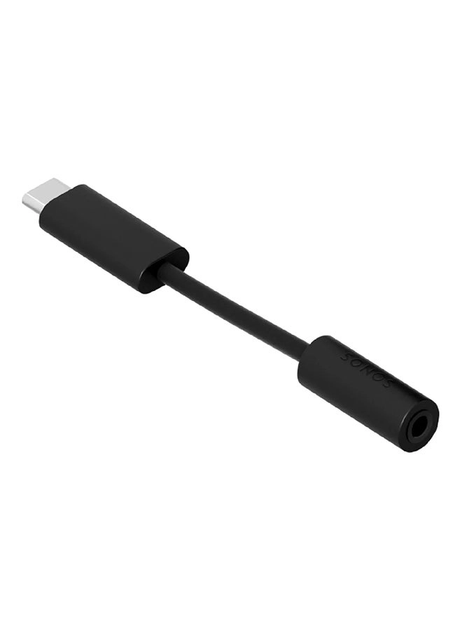 Sonos LDNGLWW1BLK - 3.5mm To USB-C Adapter For Era 100/300/Move 2
