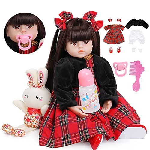 Reborn Baby Doll - 22 Inch Silicone Baby Girl Ages 3+