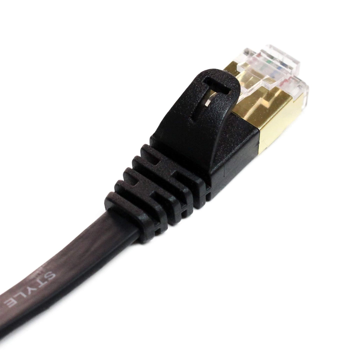 CAT7 10 Gigabit Ethernet Ultra Flat Patch Cable - 100FT