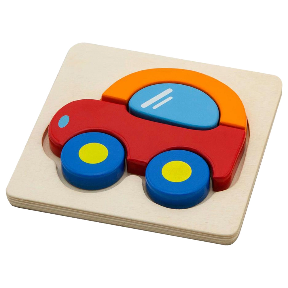 VIGA Mini Puzzle - Car - 12 months-3 years