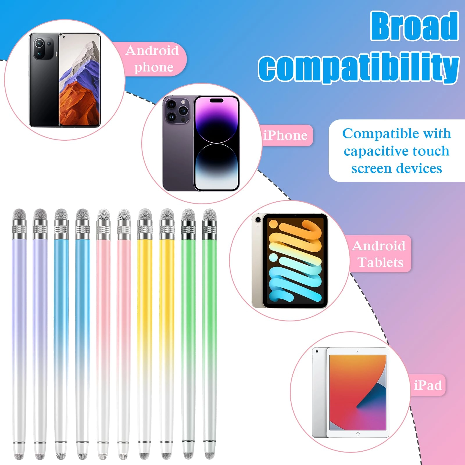 Stylus Pen - Tablets, iPhone, iPad,Touch Screen Devices