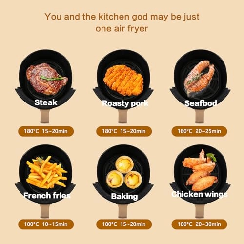 Air Fryer - 8-in-1 Digital Touchscreen