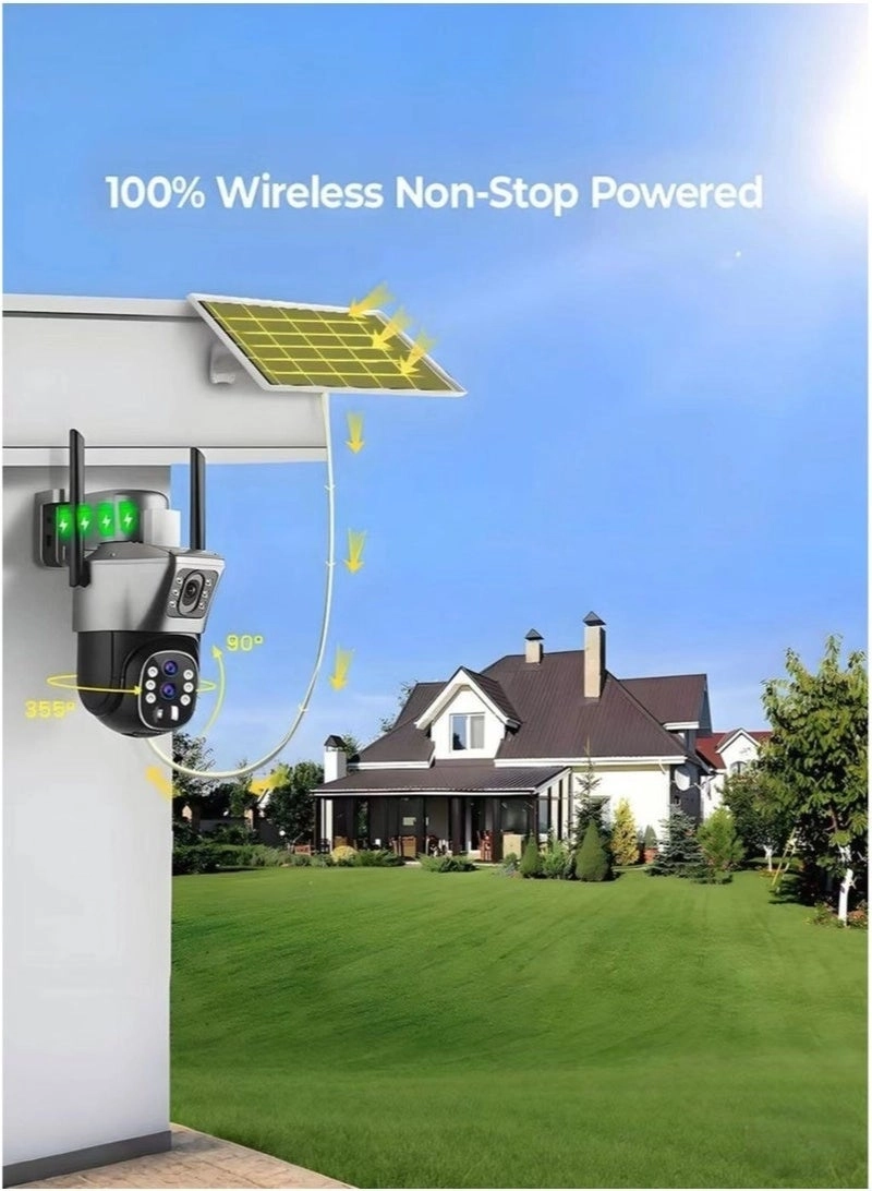 4G Sim Solar Camera