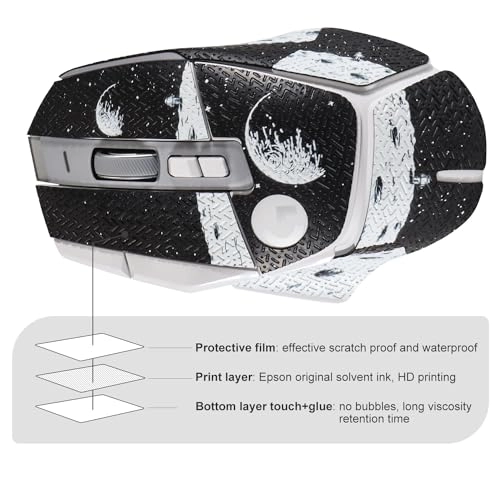 Mouse Grip Tape - Pre-Cut Anti-Slip Sweat-Resistant