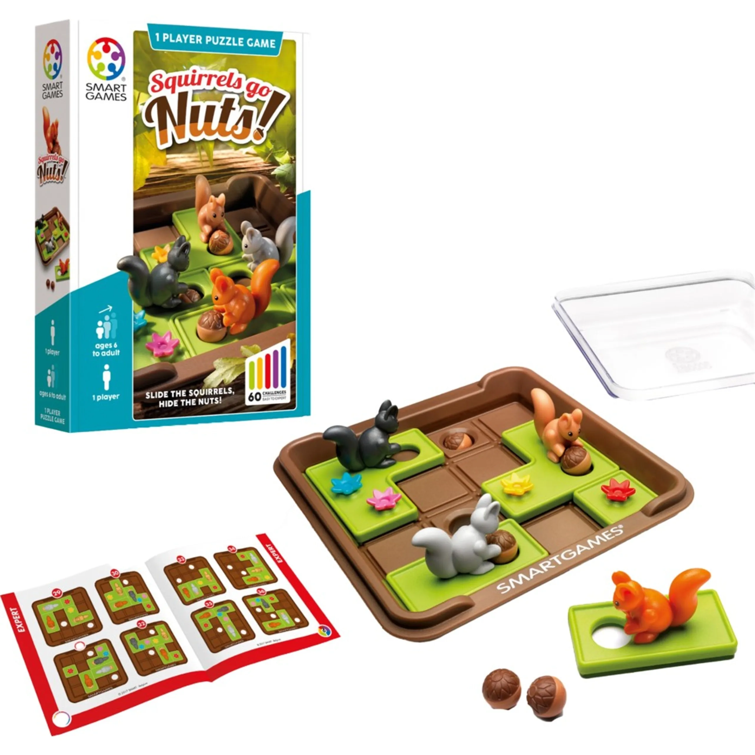 Squirrels Go Nuts - Travel Game 60 Challenges