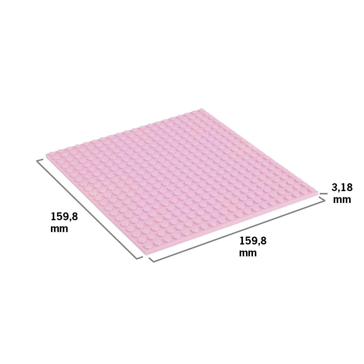 Classic Baseplate - 4 pcs
