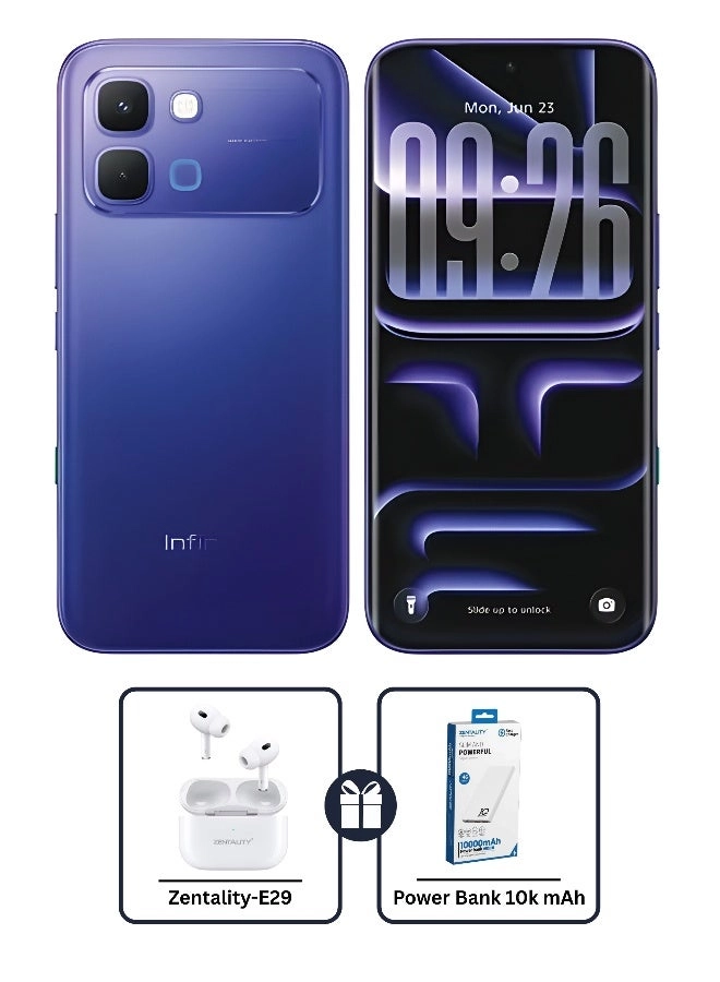 Infinix Note Edge - 8GB 256GB + E29 + Powerbank - 10k mAh