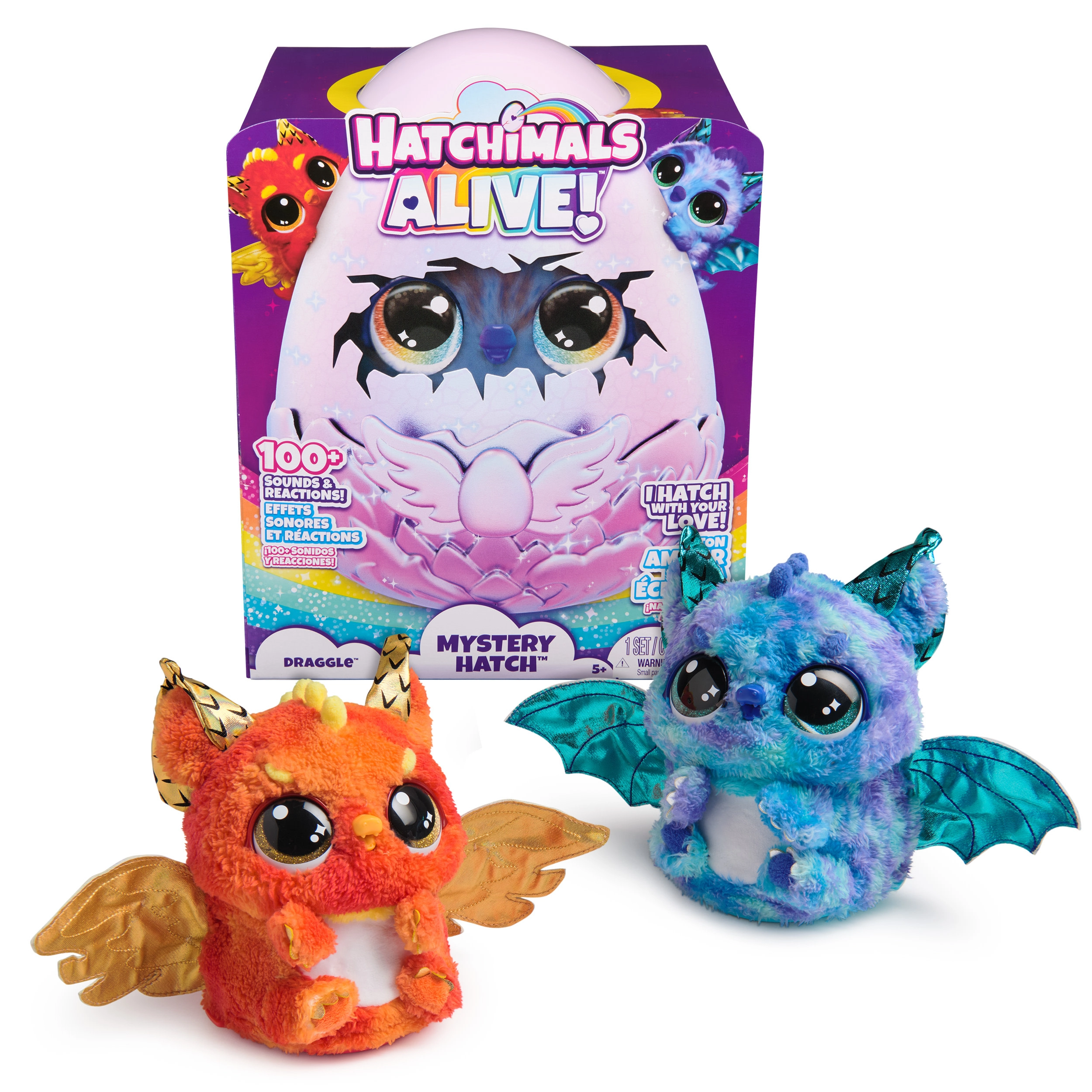Spin Master hatchimals Alive Mystery Hatch Draggle - 5 years+