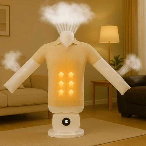 Airolume Automatic Shirt Dryer - 360-degree steam 8 mins 60-70C