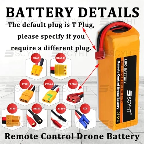 Drone Battery - 22.2V 8000mAh 90C