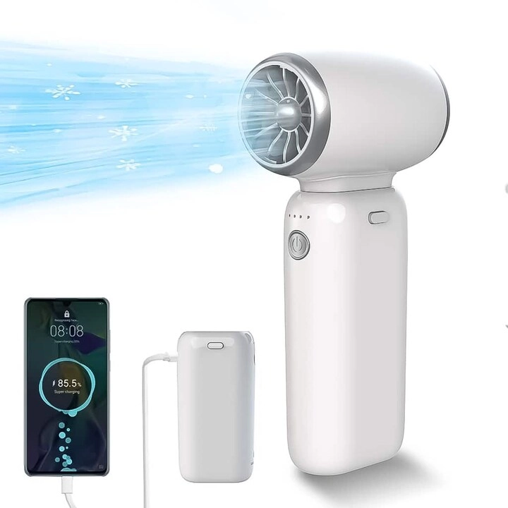 Multi-Function Power Bank and Fan - 10000mAh 20W Fast-Charging