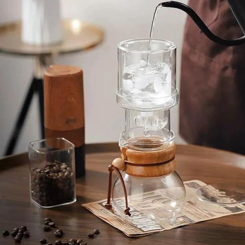 Cold Brew Drip Coffee Maker - 800ml High Borosilicate Glass