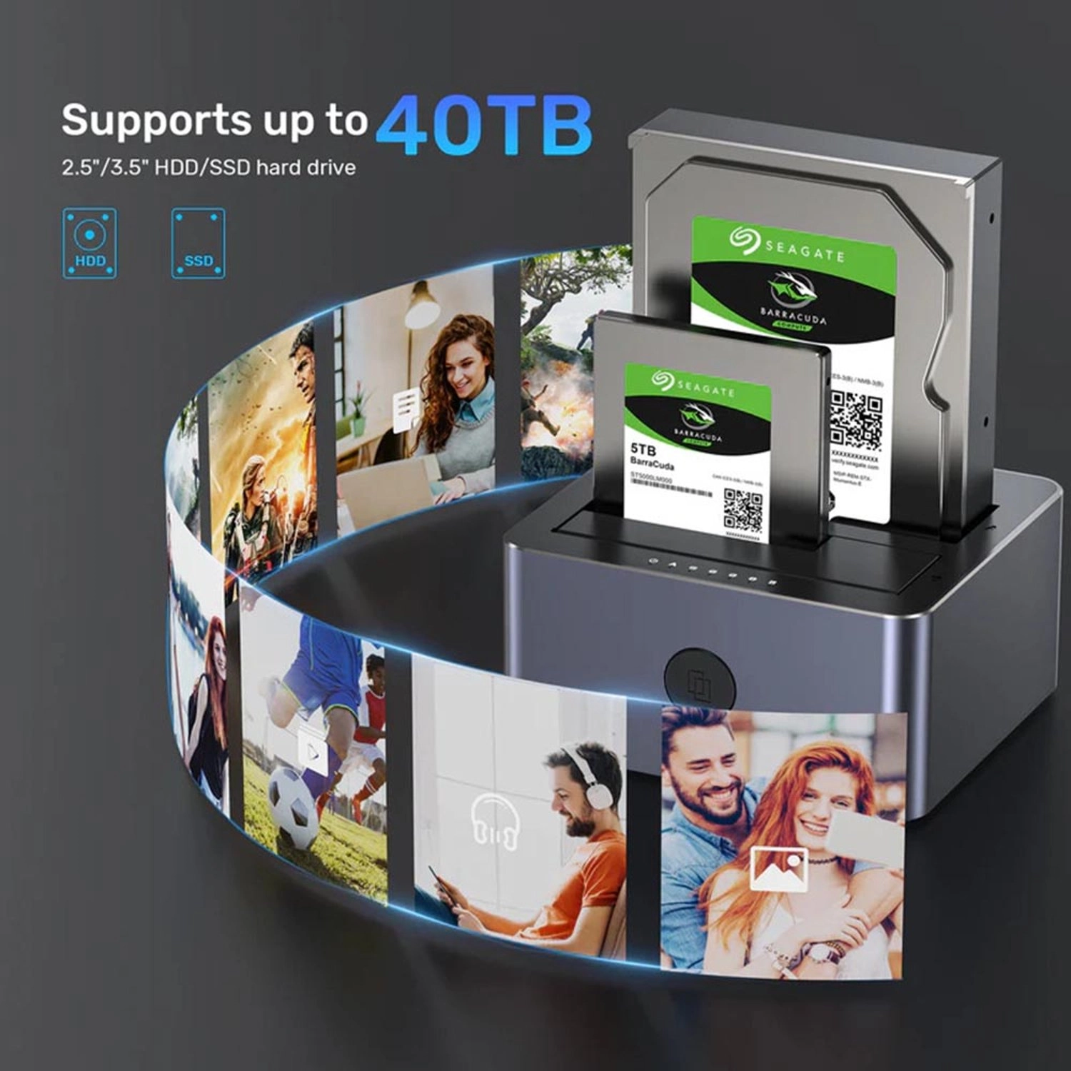 SATA Docking Station - Dual-Bay