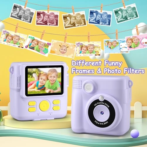 X6 - 1080P 2.4 Inch Instant Print